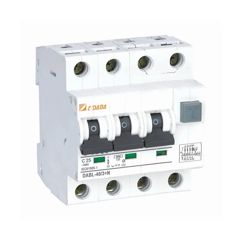 2P 4P Tipe Elektronik RCBO