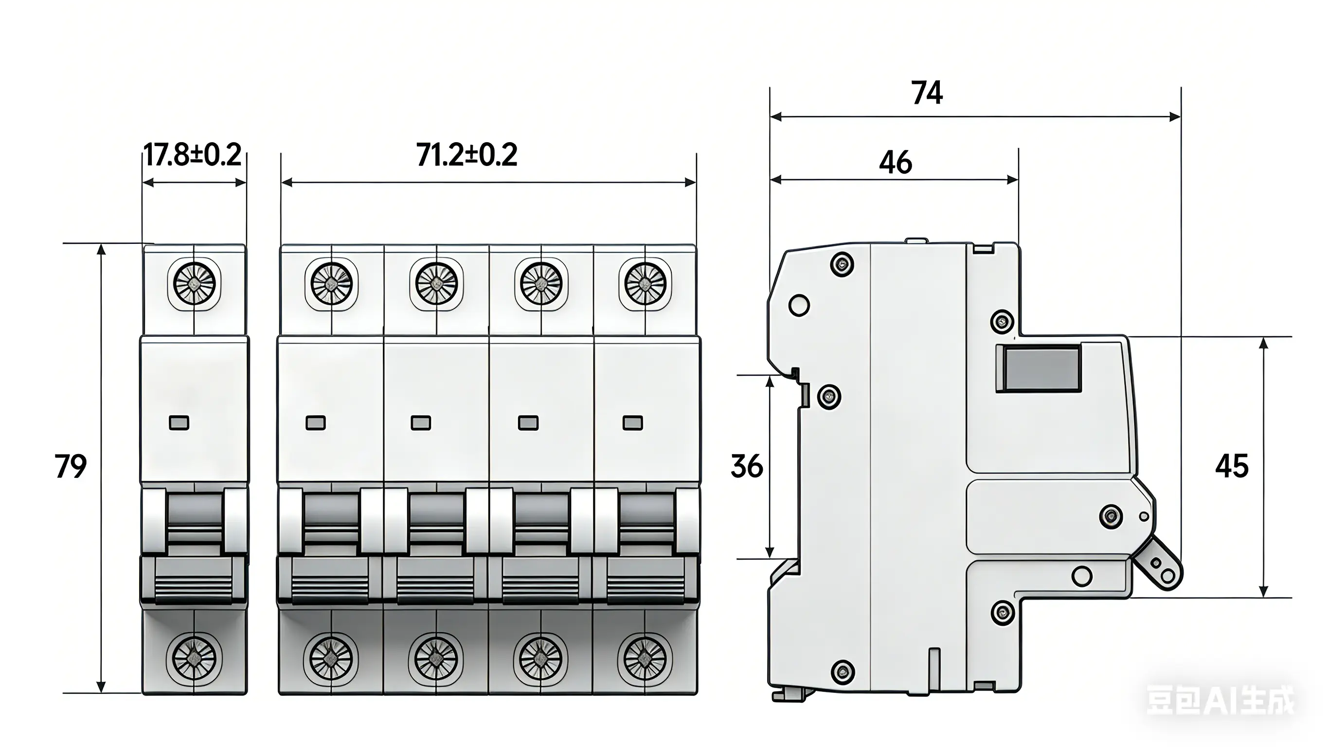 Miniature Circuit Breaker REAL 6KA